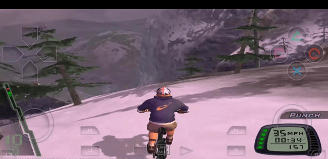 downhill domination game